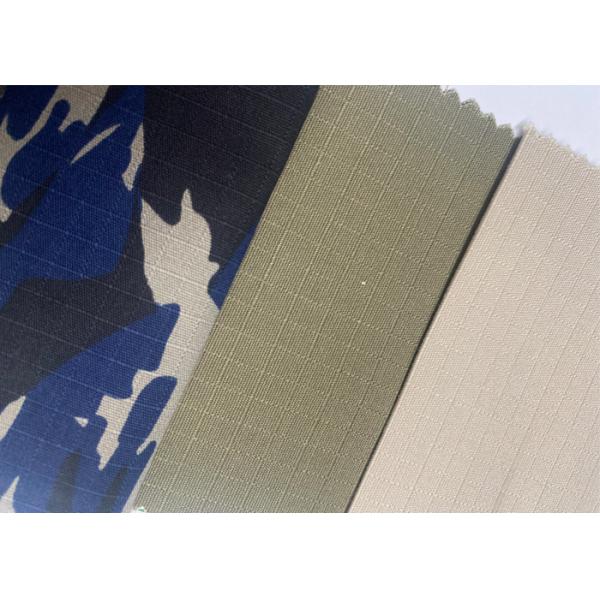 Polyester Nylon Cotton Ripstop Waterproof Flame Resistant Fabric