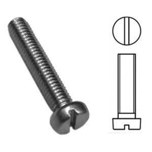 Cheap DIN 84 Slotted Cheese Head Machine Screw Self Tapping Metal Screws for sale