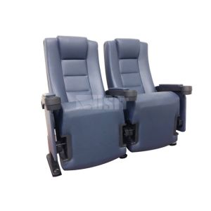 Cheap Firm PU Theater Seating Recliners , Church Theatre Seating Unique Gravity Reposition for sale