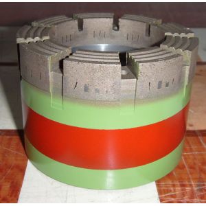 Wireline Impregnated Diamond Core Bits BQ3 9mm 12mm 16mm For Mining Exploration