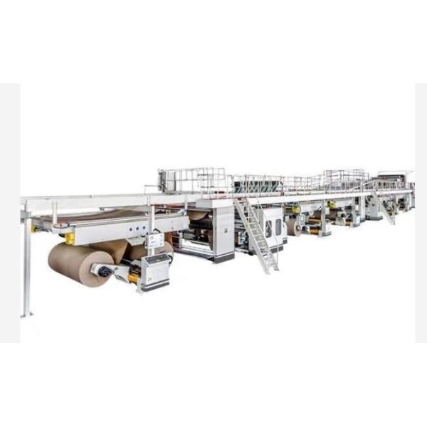 Quality Single Facer Corrugated Machine 3 Ply Automatic Corrugated Box Plant wholesale