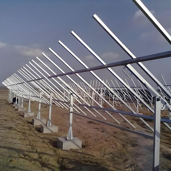 Aluminum Solar Ground Mounting System Racking Mounting Ground Power Solar