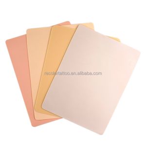 Private Label 1mm Thick Tattoo Practice Skin 19*14.5 cm Size Permanent Makeup Training Tool
