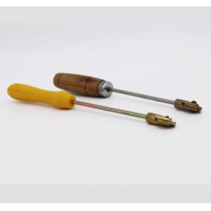 Wooden Handle Wheel Embedder With Small Gear of Bee Hive Equipment