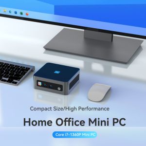 Intel Core i7 12700H PC Dual Ethernet Dual HD and 4 USB Mini Computer