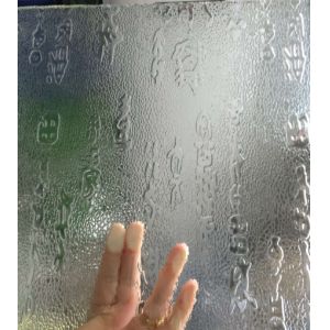 3mm-15mm Polished Edge Customized Patterned Glass for Office and Windows