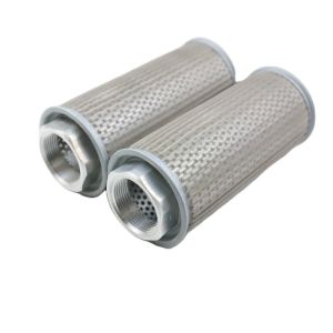 Video Outgoing-Inspection MF12 Oil Pump Suction Filter Element with 9mm Inner