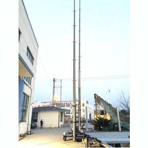 9m lockable pneumatic mast 15kg payloads