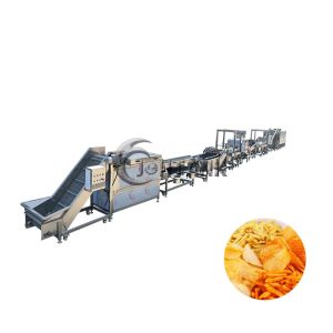 14 Sets Potato Chips Production Line , Fully Automatic French Fries Machine