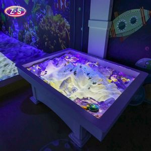 1.6*1.2m Interactive Sandbox Space Saving Design For Science Centers