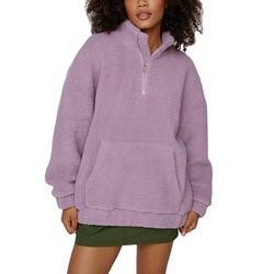 High Quality Casual Zipper up Sweatshirts Customized Fleece Oversize Sweatshirt