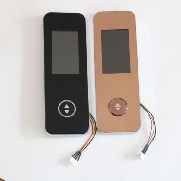 Quality Slender Elevator LOP With Push Button Titanium Plating Materials wholesale