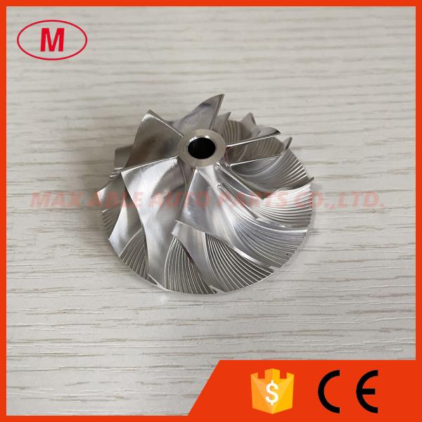 GT35 forward 38.20/55.50mm 6+6 blades turbocharger milling/aluminum 2618/billet compressor wheel