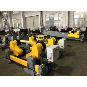 Cheap 20T Welding Lead Rollers , Self Aligning Vessel Turning Rolls for sale