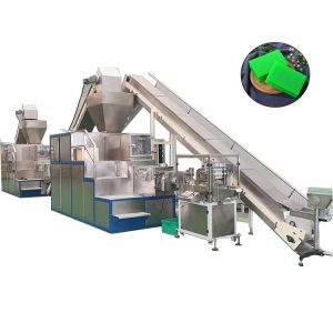 Soap Production Line Spray Dry Transparent Soap Making Machine with BV