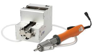 China Hand-held automatic feed lock screw machine CBD-618 High efficiency, 60~120pcs/m, one person is equivalent to the effici on sale