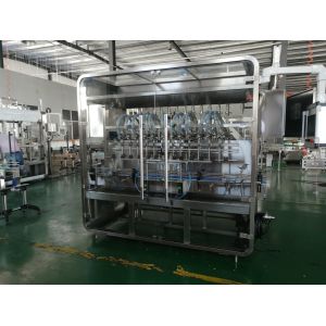12 Nozzle 70BPM Shampoo Bottle Filling Machine Chemical Liquid Filling Machine