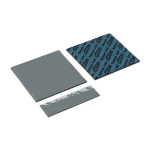 Gray Soft Silicone Thermal Pad 6.5W High Thermal Conductivity For Electronics