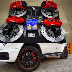 BBK Brake Kit For Mercedes - Benz G Class 22 Inch Car Rim Front 6 Piston And