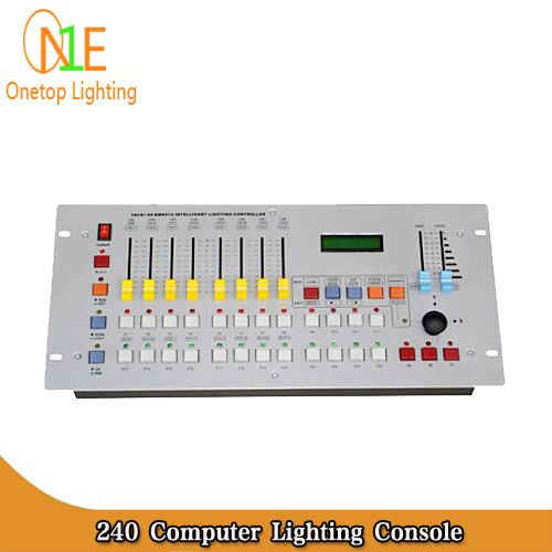 Quality 240 Computer Lighting Console Disco DMX512 240CH computer light controller dj controller wholesale