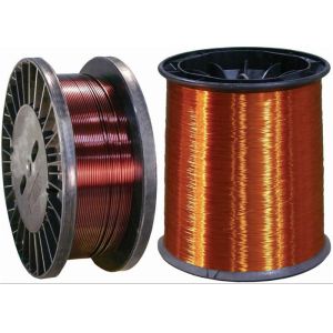 Self Bonding Enamelled Copper Wire Diameter 0.04mm With High Heat Resistance