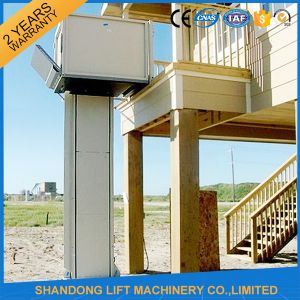 China Automatic / Stationary Wheelchair Platform Lift Aluminum Alloy With Powder Coating Material on sale