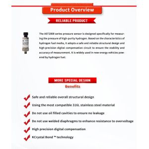 OEM Supported AST2000-1000Y UNIVO Pressure Transmitters for Measuring Gases