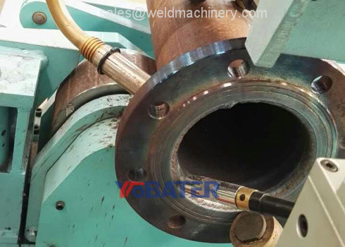Quality Automatic middle steel pipe to flange welding machine and solutions wholesale