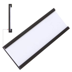 Plastic C Channel Magnetic Label Holder Multipurpose For Cabinet Locker