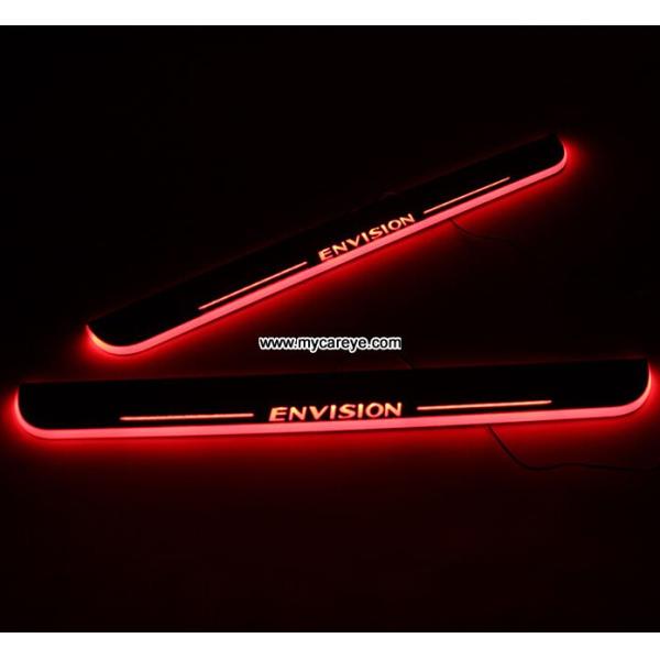 Buick Envision LED door sill plate light moving door scuff Pedal lights