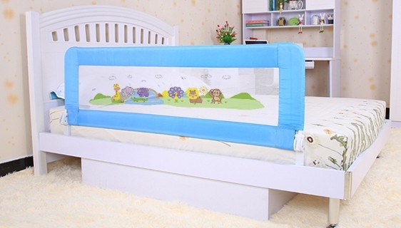 Quality Folded Children Bed Rails / Adjustable Kids Bed Guard Rails 120cm wholesale