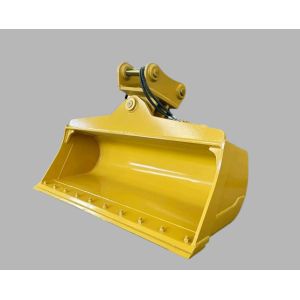 Mini Excavator Attached Hydraulic Tilting Bucket For CAT320D