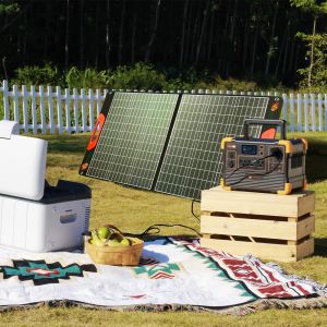 120W Portable Folding Solar Panels with 3 Year Warranty and 6A Output for