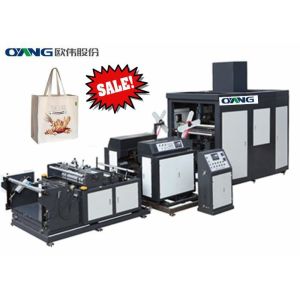 Cheap PP Woven / PP Non Woven Box Bag Making Machine With Traditional Handwork Processing for sale