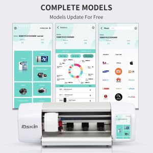 110v OEM Screen Protector Cutter With Lcd Software For Any Mobile Model