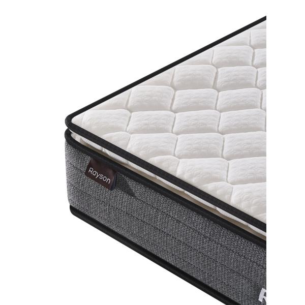 Pillow top bonnell spring mattress 10inch medium comfortable mattress online hot sale