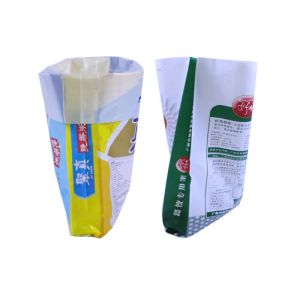 China Laminated PP Woven Fertilizer Packaging Bags 25 Kg Double Stitching on sale