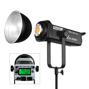 300W Photography Lights OLED Display Continuous Studio Lighting 2700K 7500K Sun