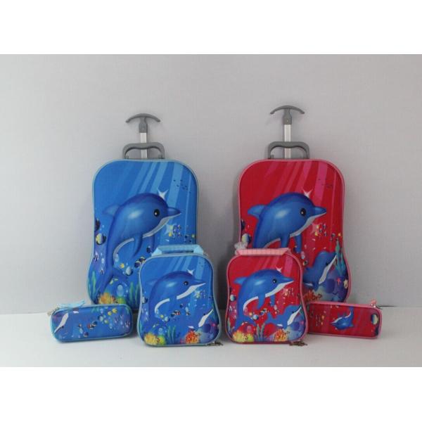 Quality New design EVA trolley school bag 3 pcs wholesale