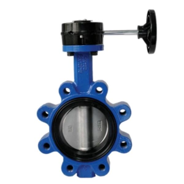 Medium Temperature Lug Type Metal Hard Seal Butterfly Valve with Lever Type