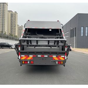 Environmental protection Rubbish Collection Truck With Front Mudguard