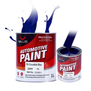 Hard Metallic Blue Car Paint , Accurate Color Matching Vehicle Touch Up Paint