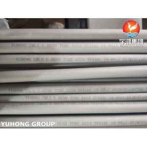 Stainless Steel ASTM A213 TP316L U Bend Tube For Heat Exchanger