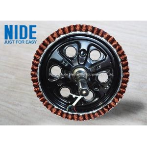 Automatic wheel hub motor stator winding machine , electric scooter flyer coil