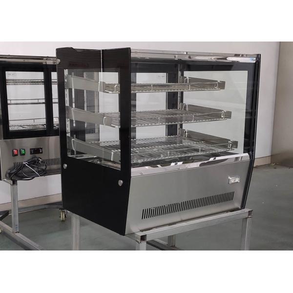 Quality 36" Countertop Refrigerated Straight Glass Bakery Display Case With LED Lighting wholesale