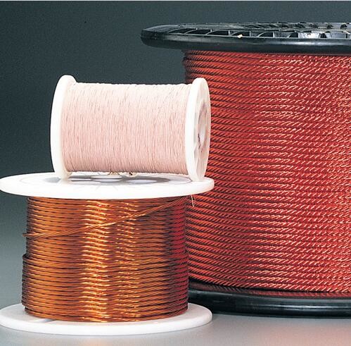 0.05 - 0.287mm Self Bonding Wire High Frequency Copper Litz Wire Insulated