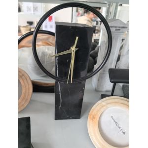 Black Custom Craft Marble Marquina Ornament With Smooth Surface