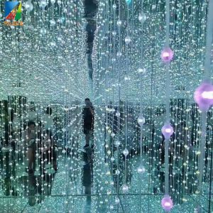 20mm 23mm 25mm Transparent Crystal RGB Pixel Ball Flexible Soft 3D LED Point