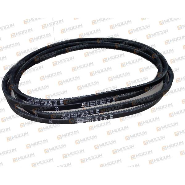 Quality Black Circle Engine Fan Belt Deutz Timing Belt Replacement 01180150 Sample Available wholesale