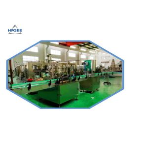 Automatic Carbonated Beverage Machine , 2000 BPH 500ML Liquid Filling Equipment